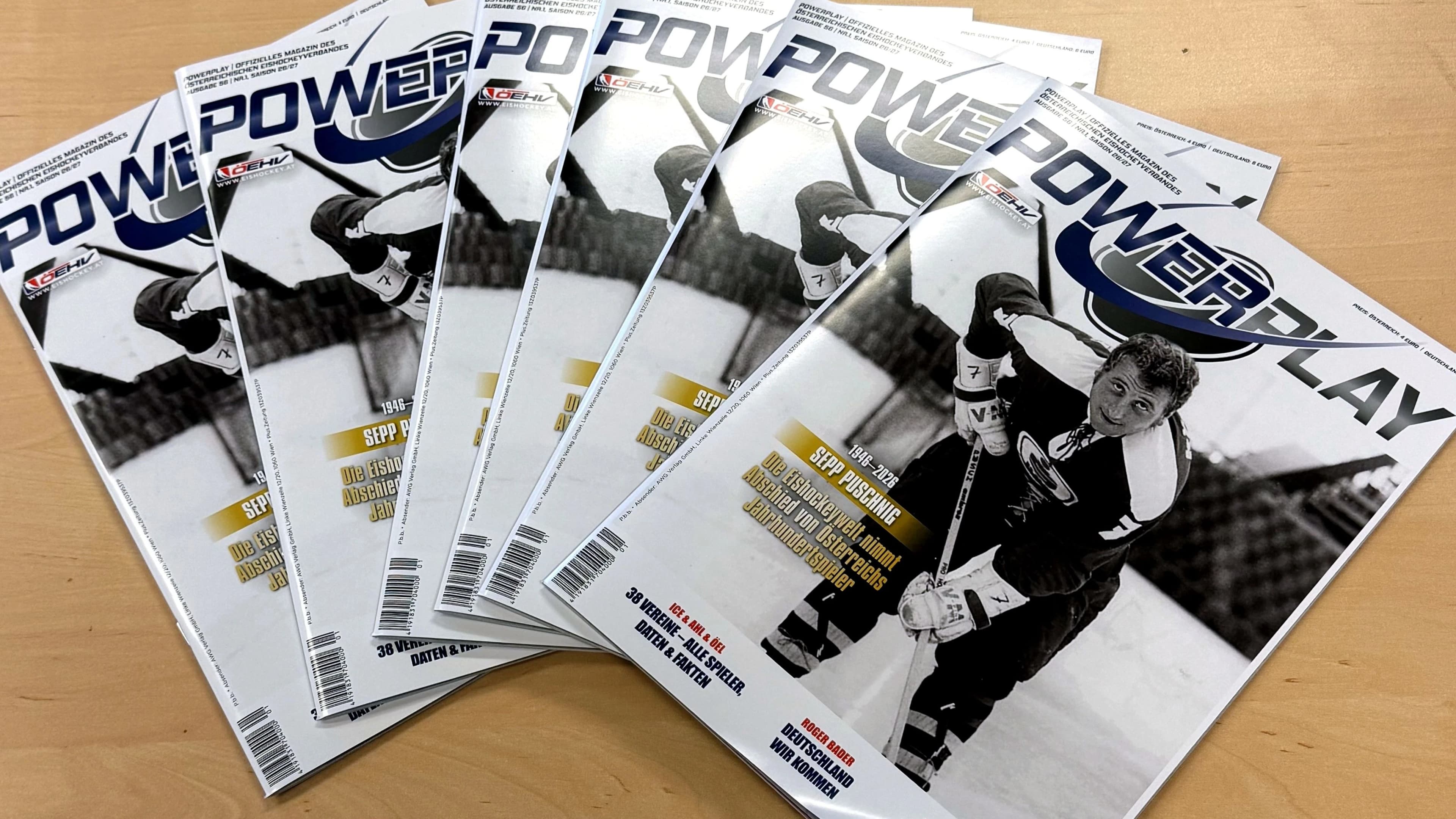 Neues POWERPLAY-Magazin: Sepp Puschnig ziert das Cover